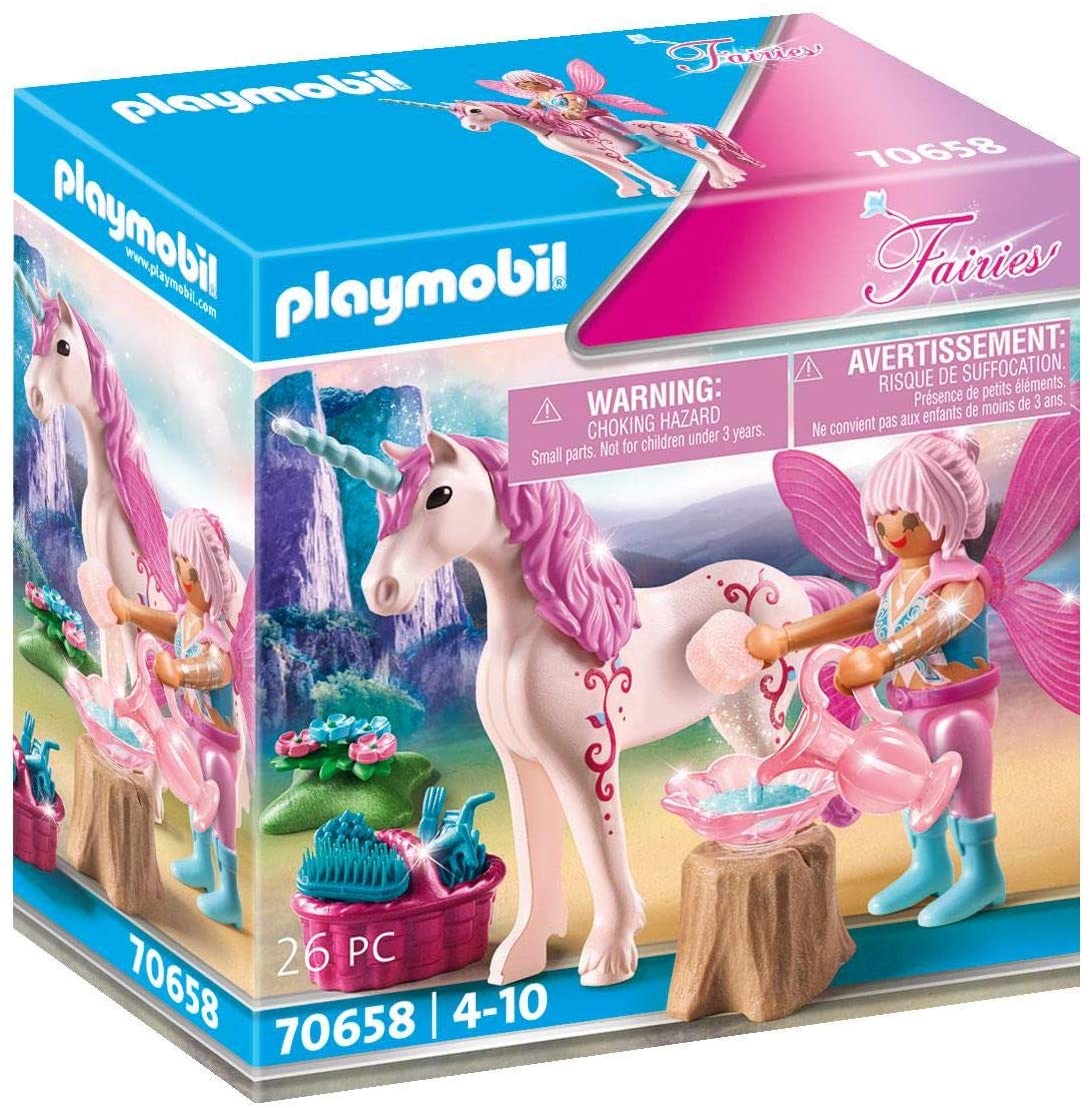 Fairies licorne avec fée médicinale Playmobil