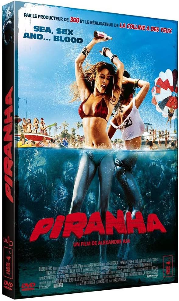 film dvd horreur Piranha