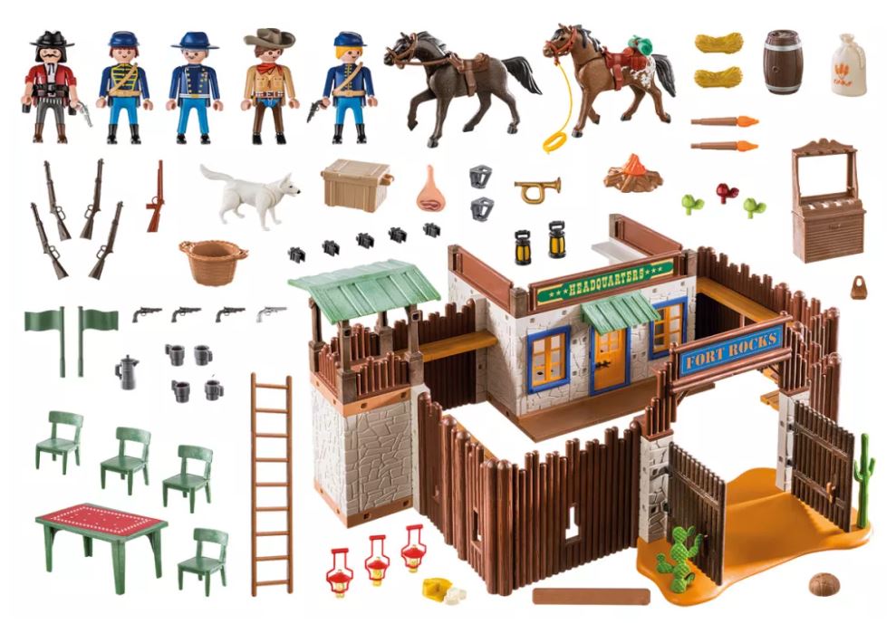 Playmobil - 70944 - Western - Fort Rock 2