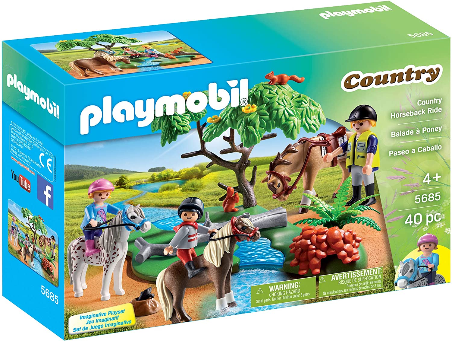 Playmobil - 5685 - Country - Horseback Ride