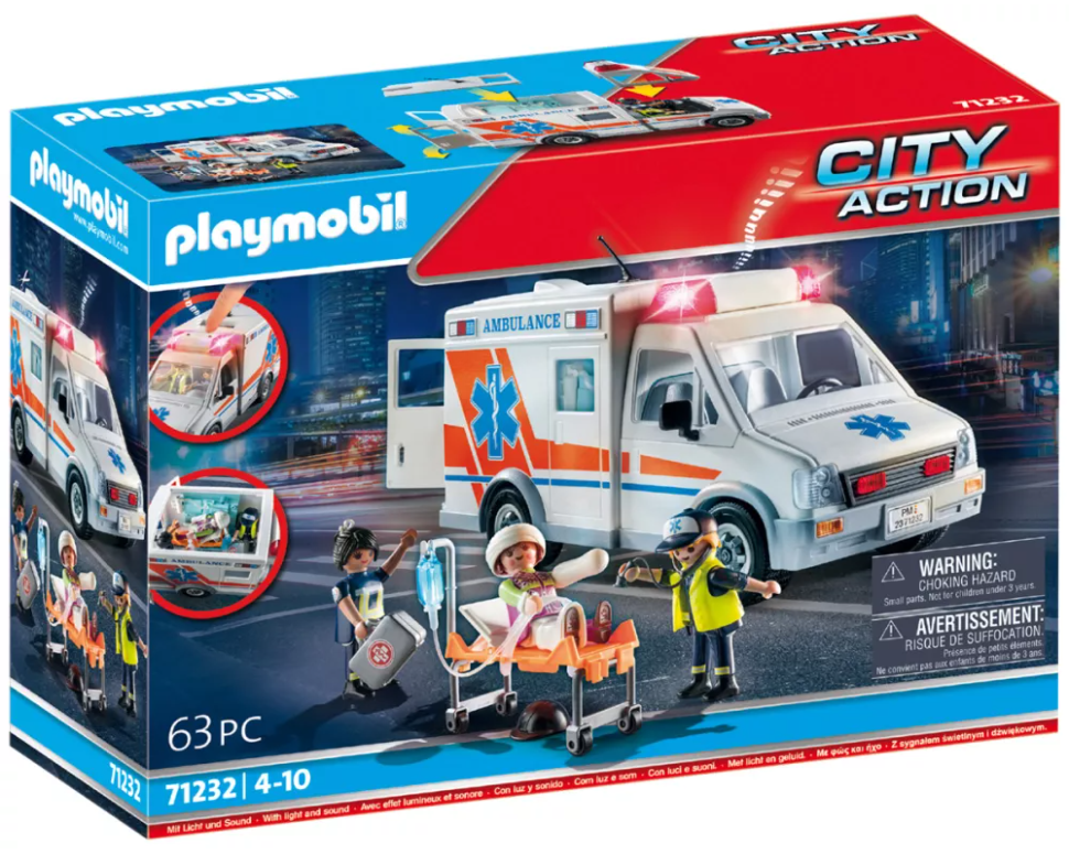Playmobil - City Action - 71232 - Ambulance