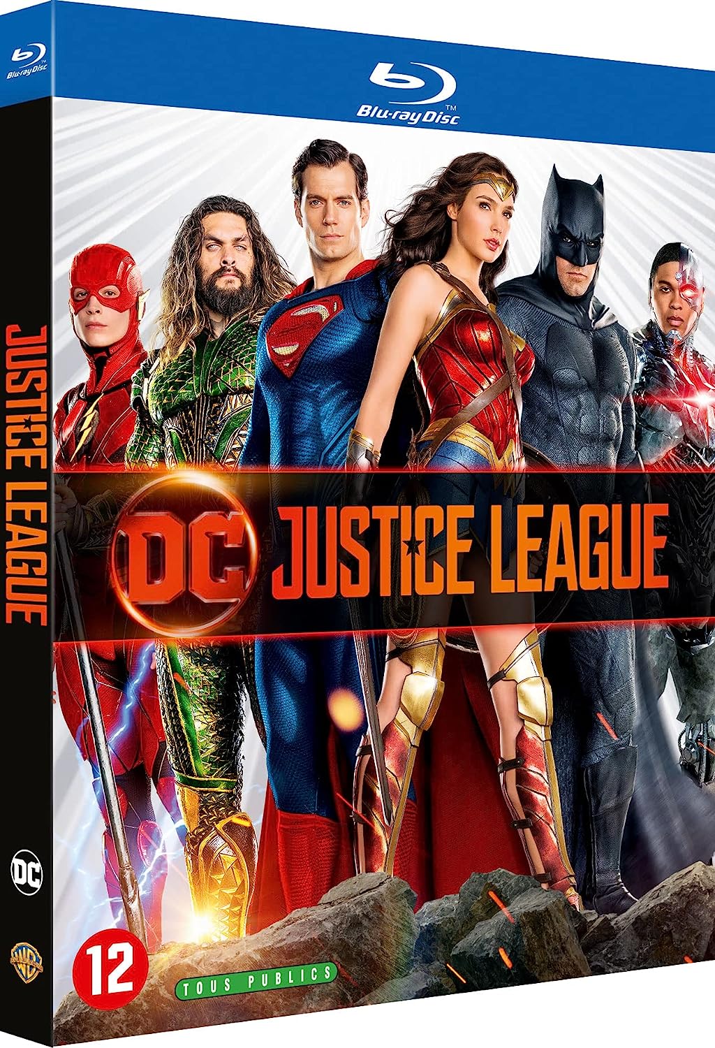 film fantastique blu ray Justice League DC COMICS