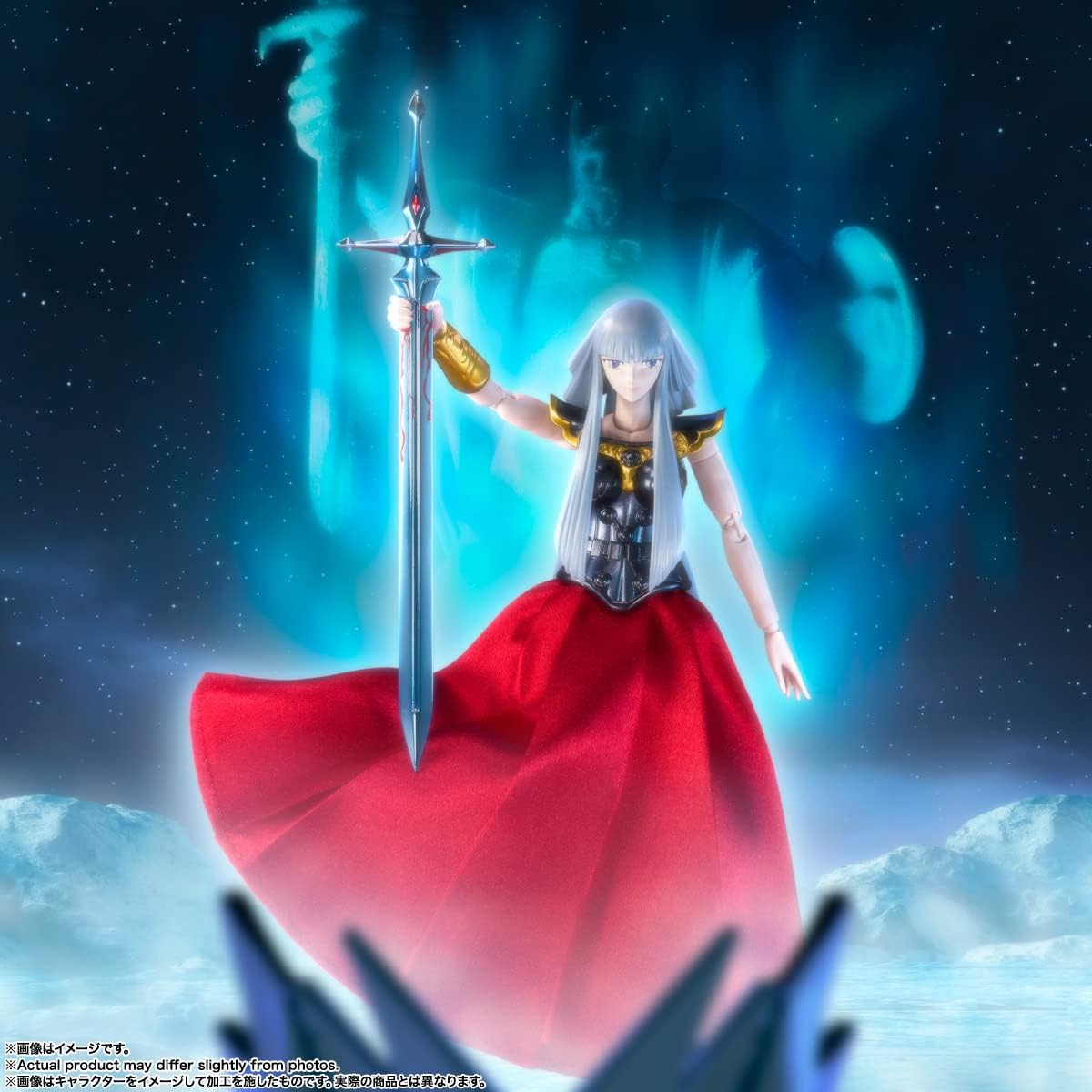 Figurine Bandai Saint Seiya chevaliers zodiaque Myth cloth Hilda de Polaris Odin 11