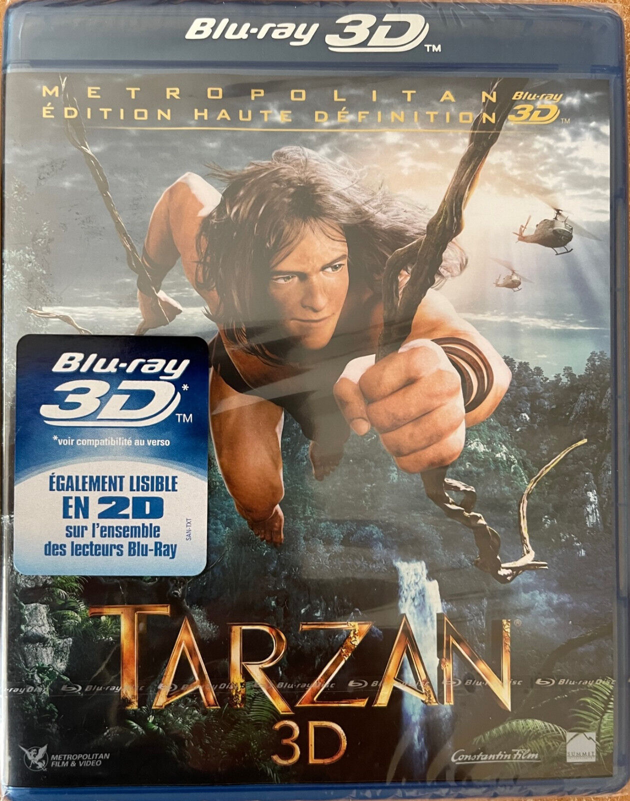 Film anime Tarzan [Blu-Ray 2D + 3D]