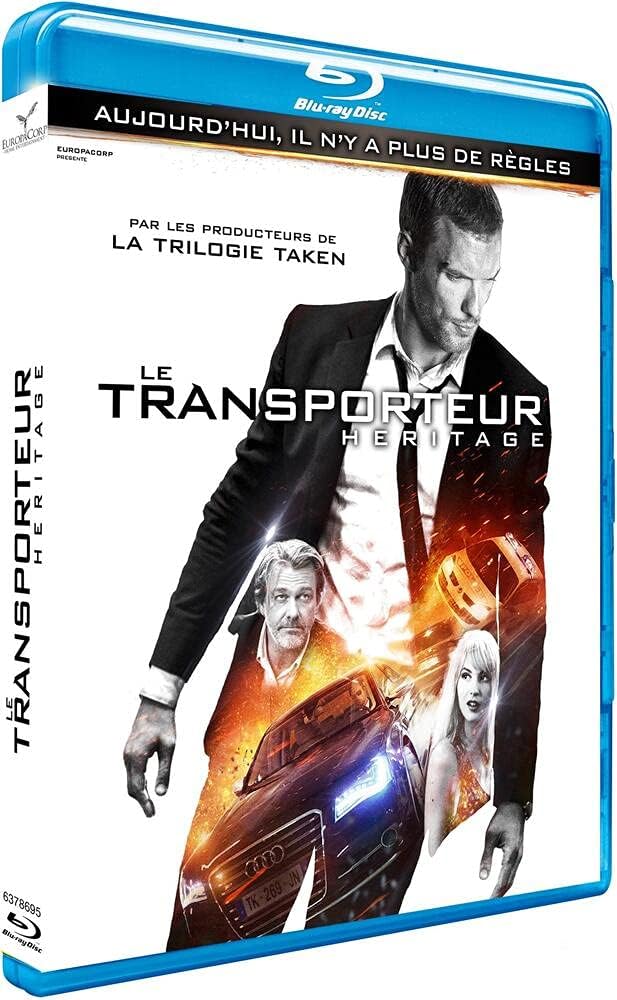 Film action Le Transporteur Héritage [Blu-Ray]