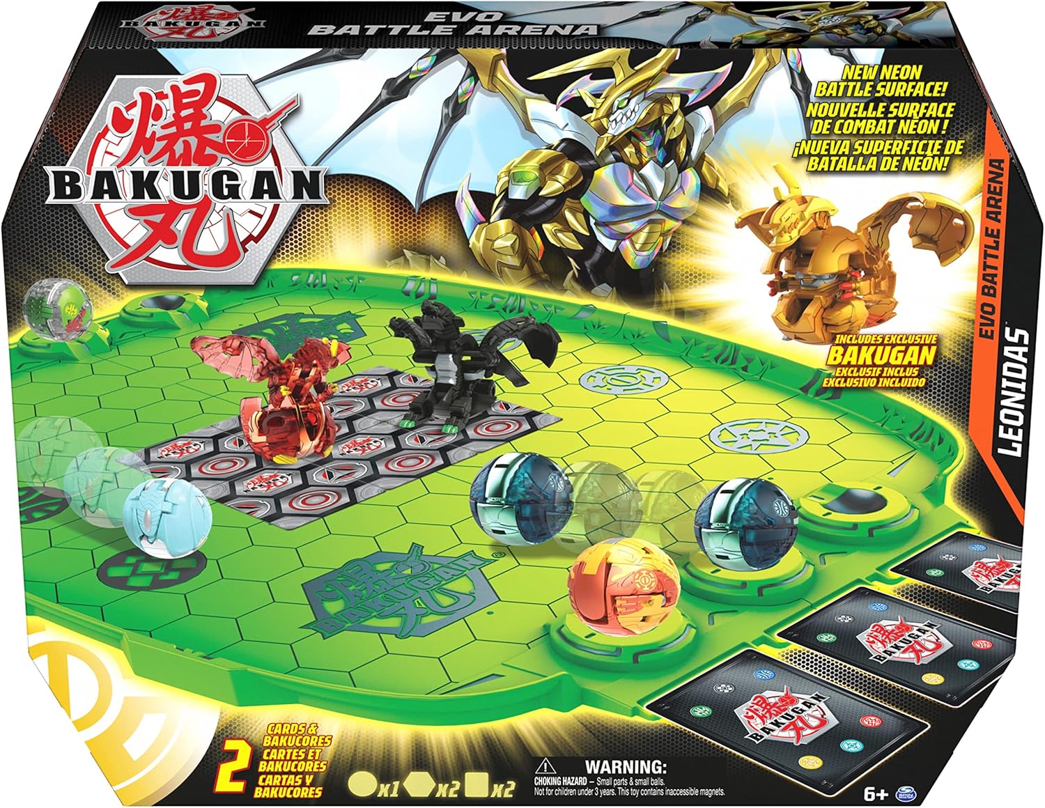 Spin Master - Bakugan evolutions arene de combat evo battle saison 4 - 1