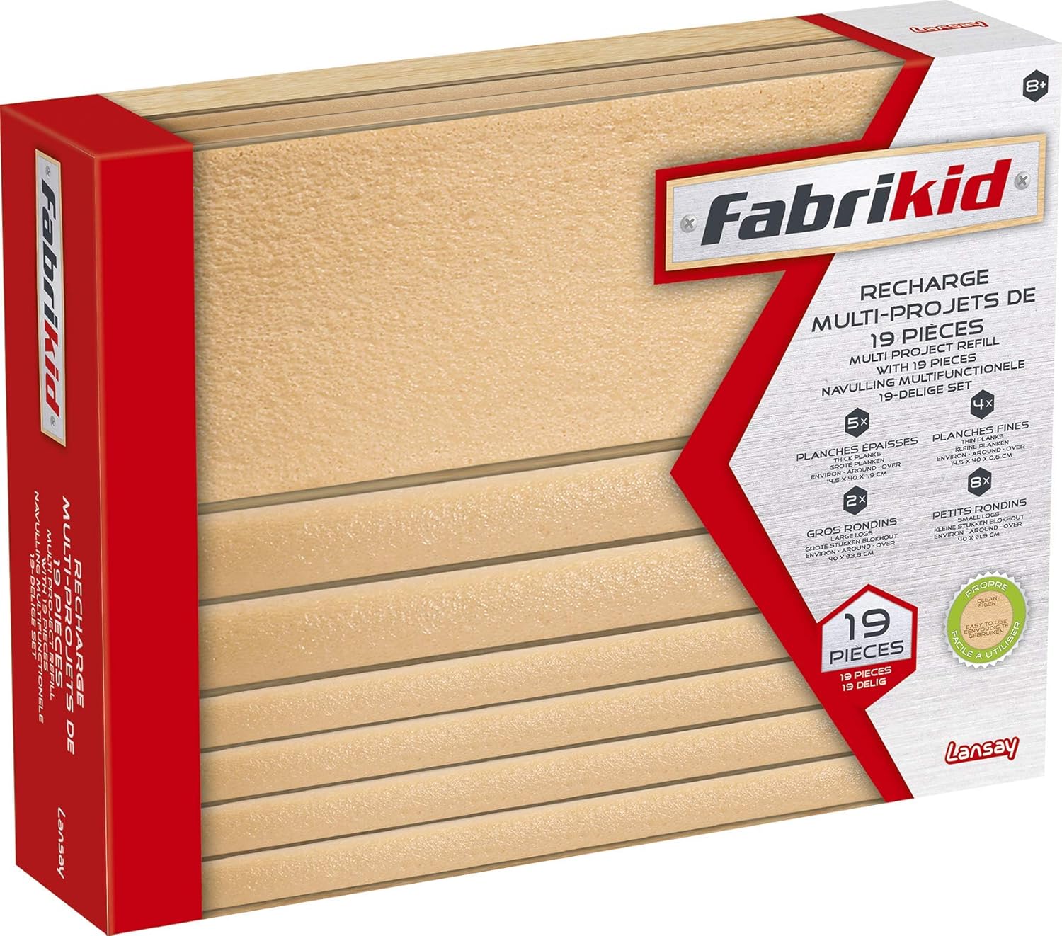 Jouet-Fabrikid - Recharge multi- projets - Lansay