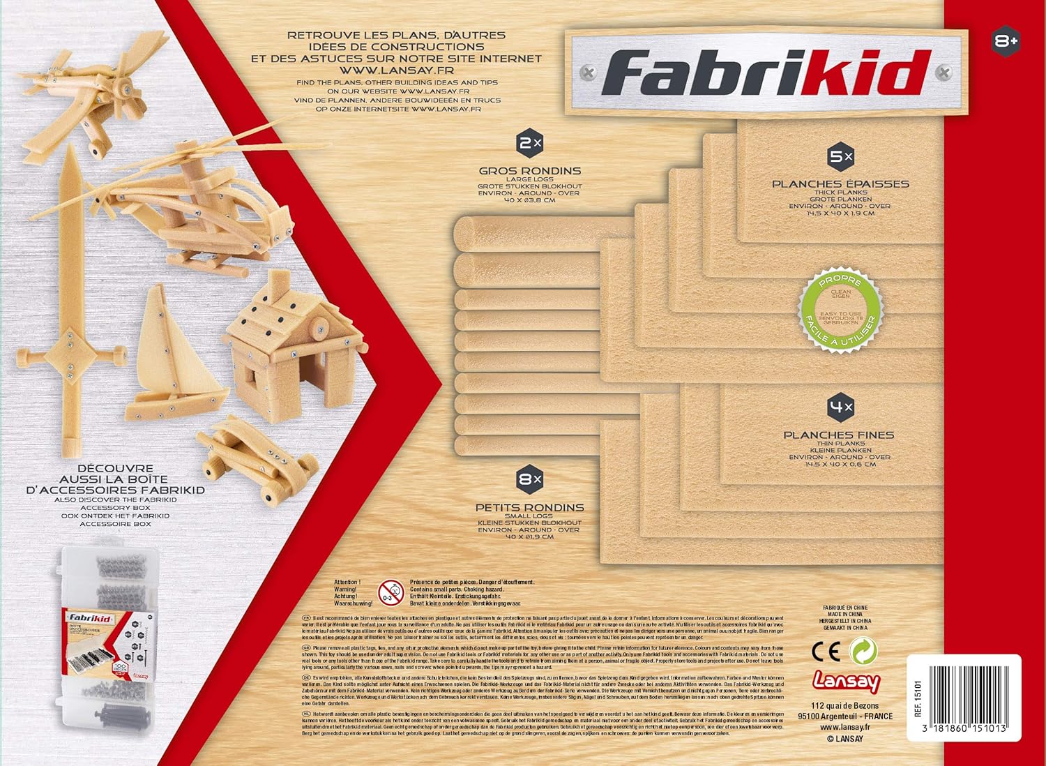 Jouet-Fabrikid - Recharge multi- projets - Lansay 2