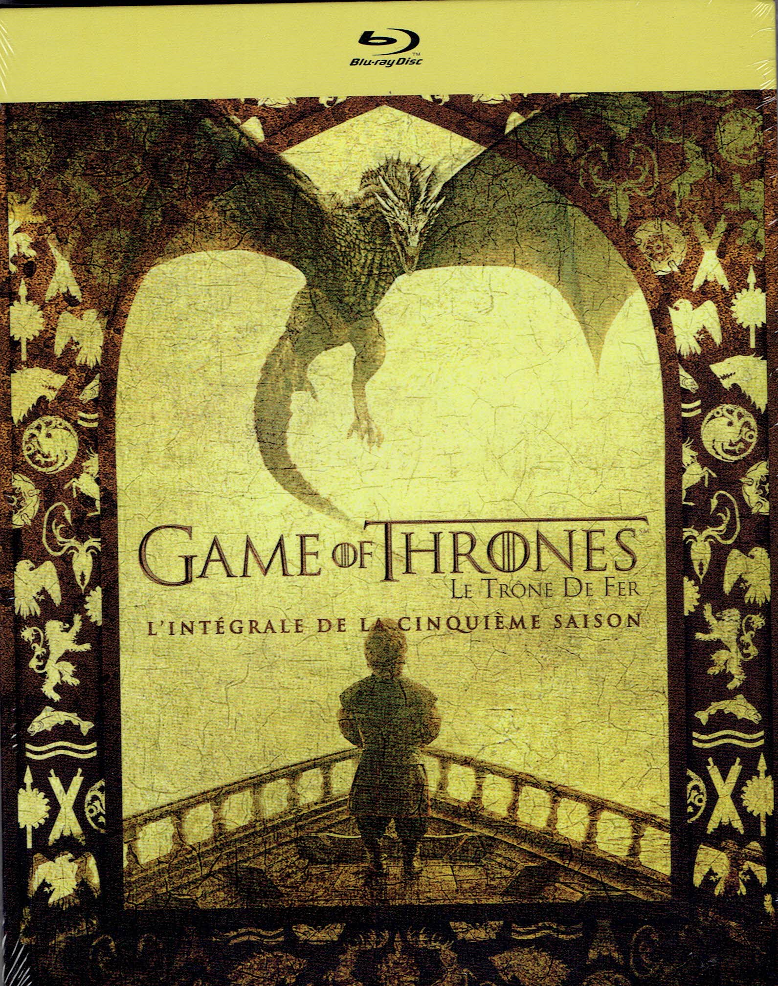 film fantastique blu ray Game of thrones le trone de fer lintégrale saison 5 - 4 BLU-RAY