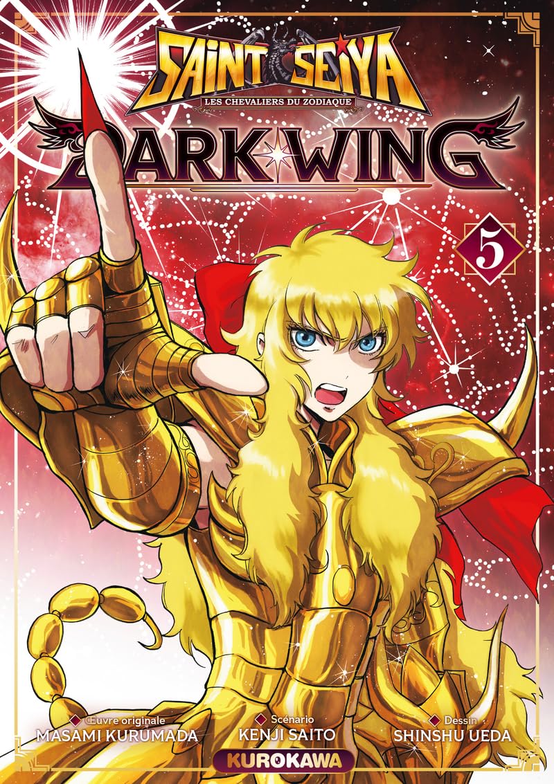 Manga Kurokawa shônen Saint Seiya Dark Wing tome 5