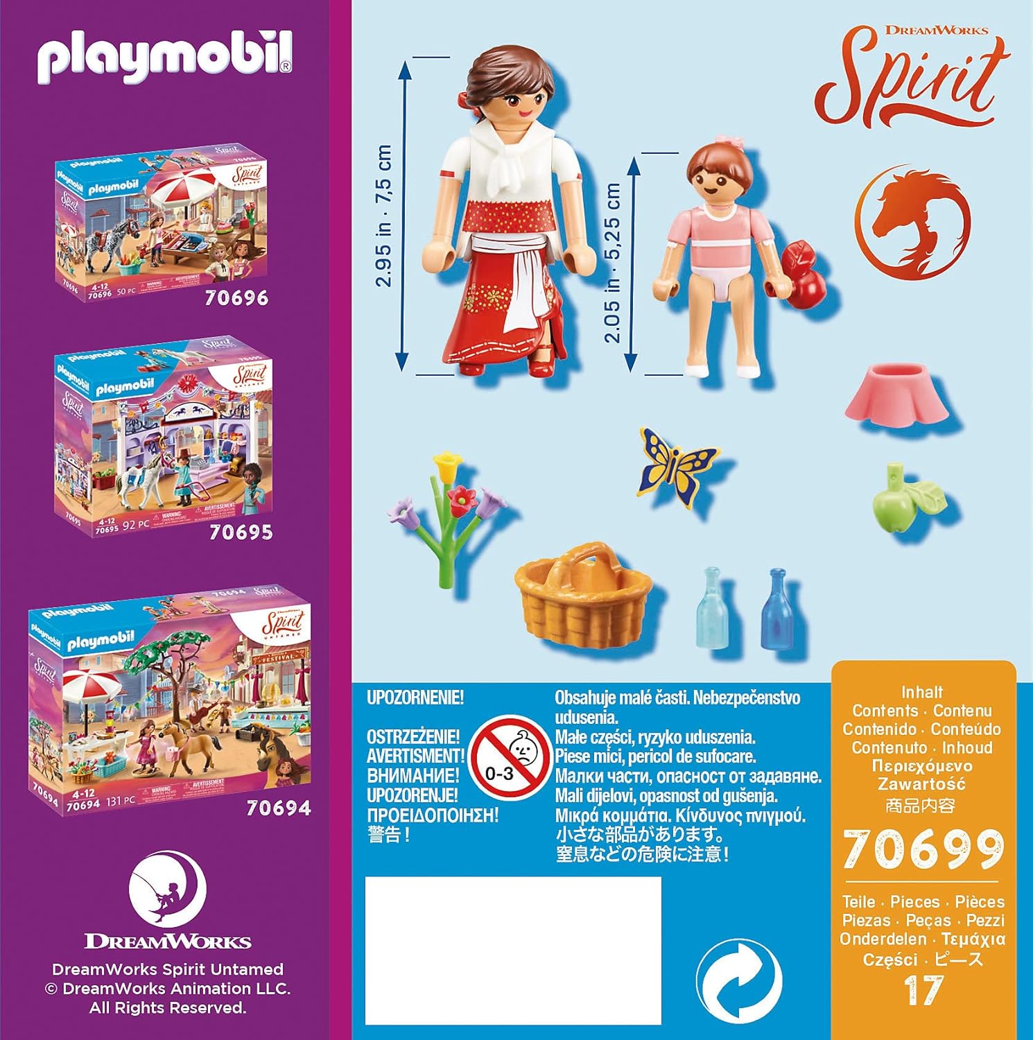 Playmobil - 70699 - Spirit Untamed - Playmobil Lucky Enfant avec Milagro 2