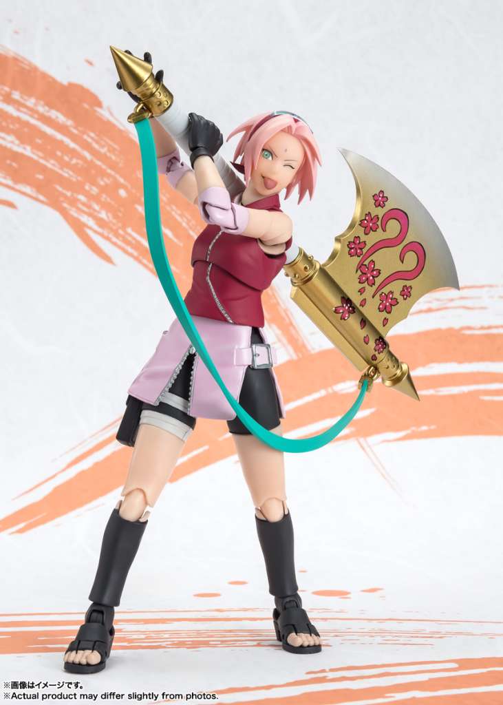 Figurine Bandai Naruto Sakura Haruno Édition NARUTOP99 S.H.Figuarts 1