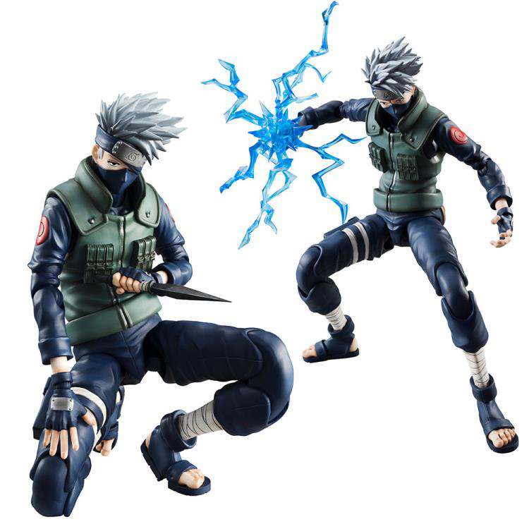 Figurine bandai Naruto hatake kakashi vah dx re-run 2