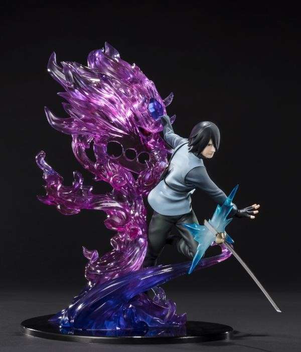 Figurine Bandai Boruto zero sasuke uchiha kizuna relation 4