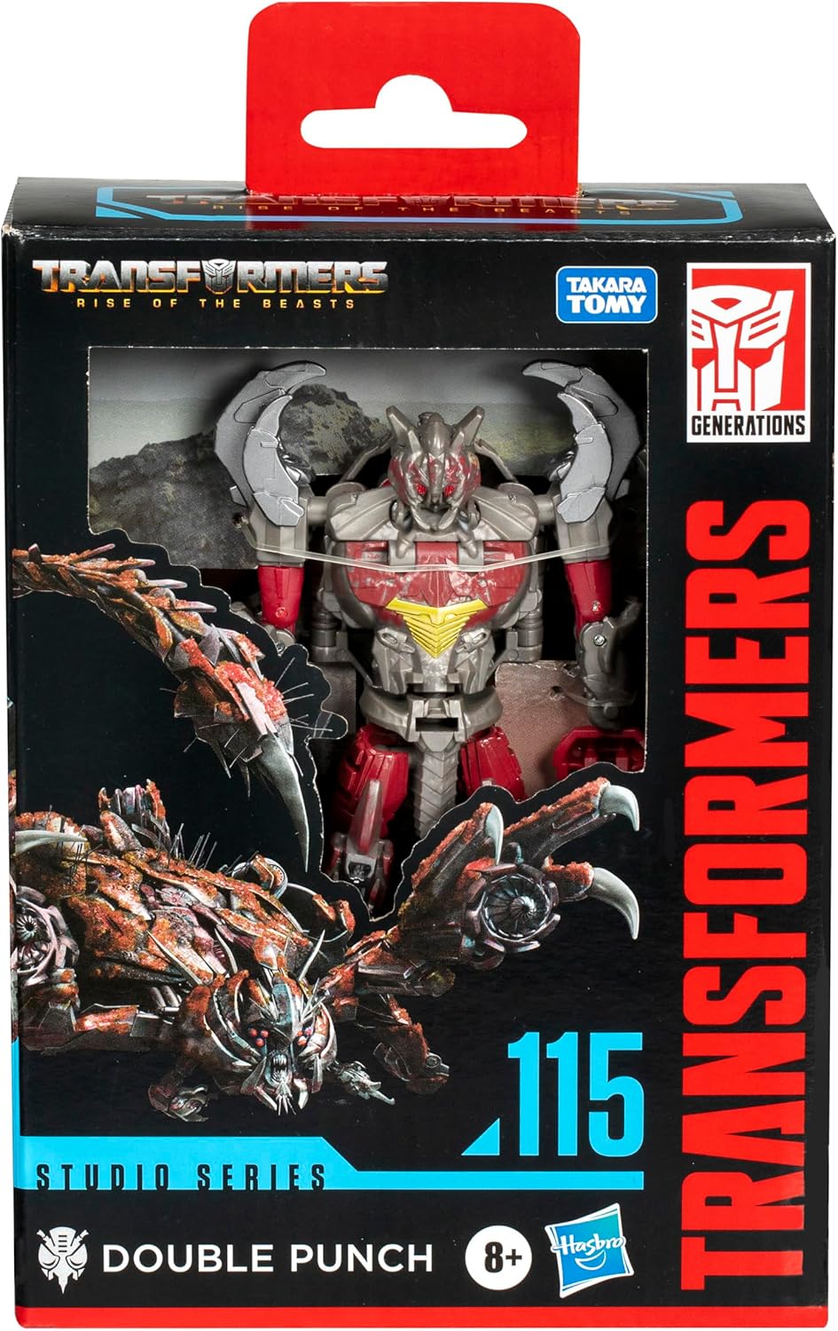 Jouet HASBRO Transformers studio Rise of the Beasts double punch action figure 1