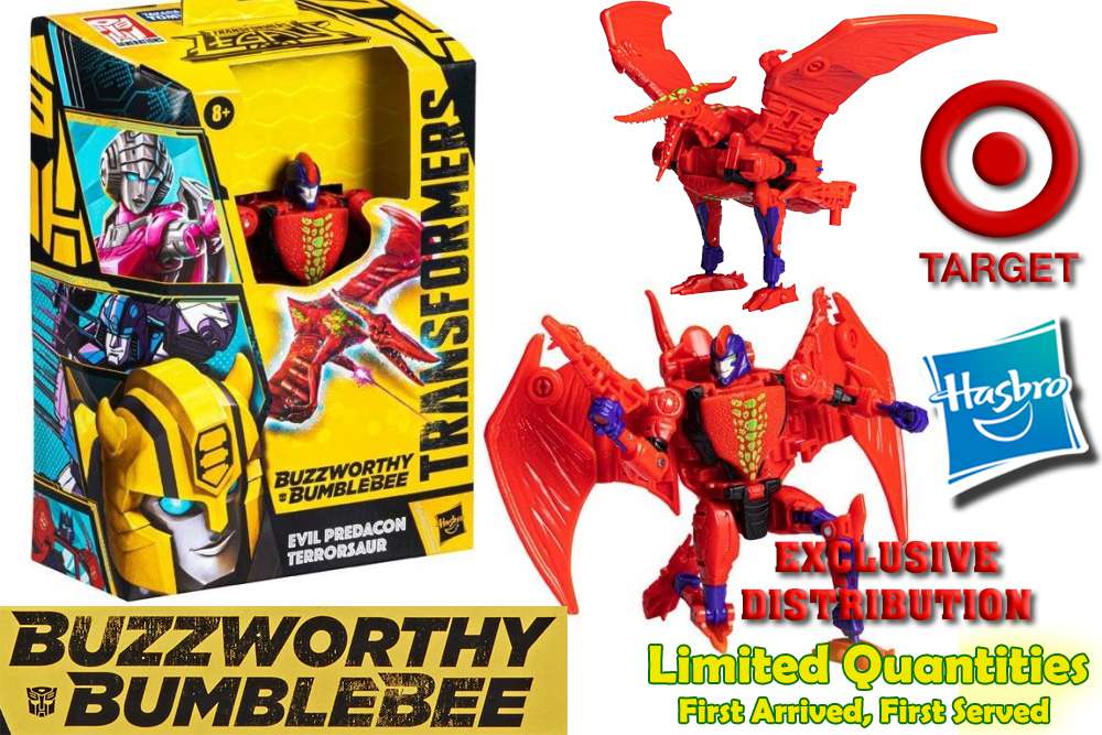 Jouet HASBRO Transformers Evil Predacon Terrorsaur 1