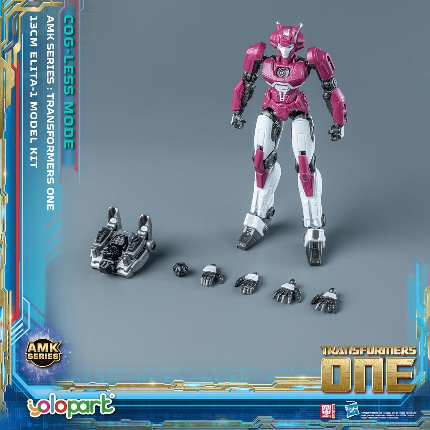 Jouet YOLOPARK Transformers one Elita amk cog-less model kit 1