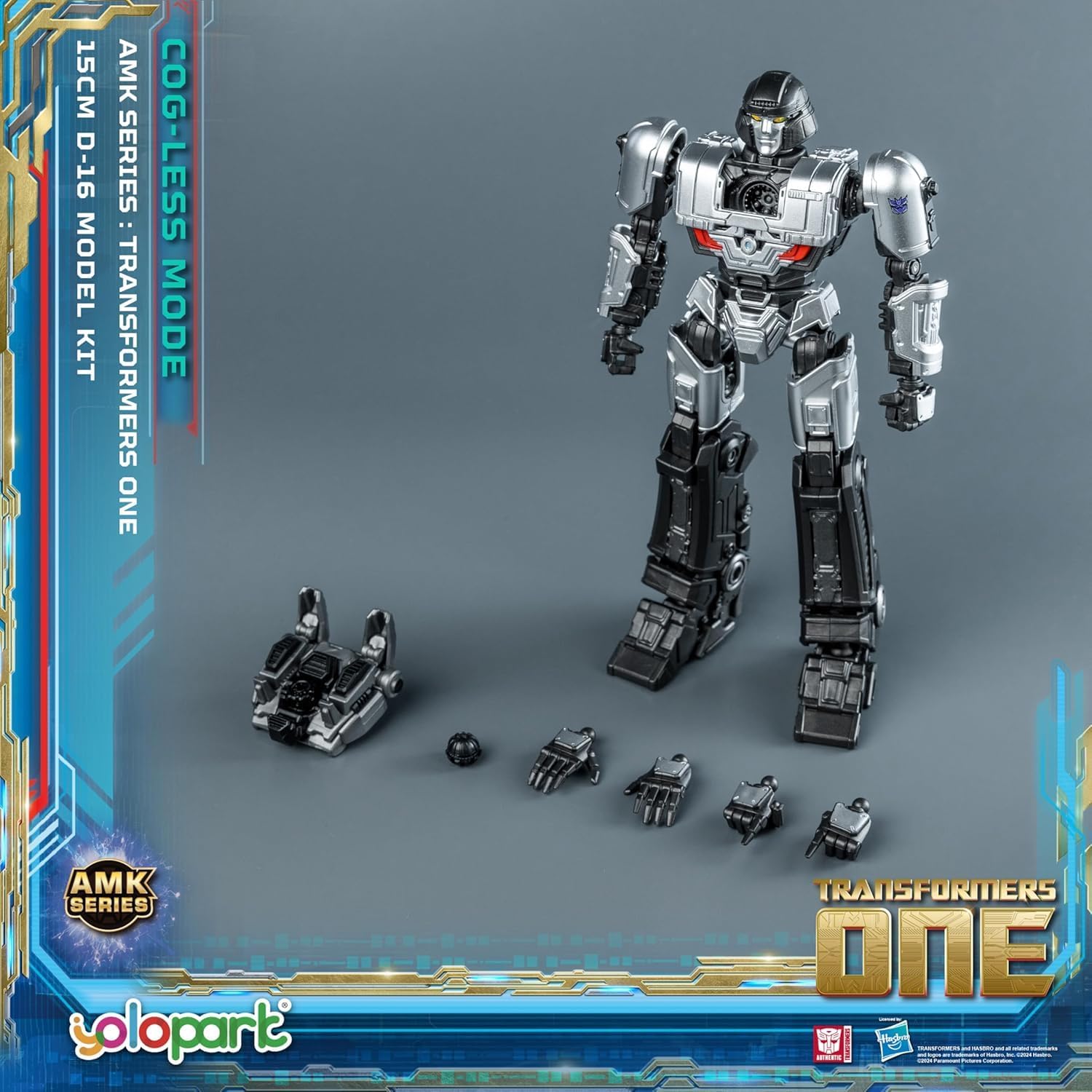 Jouet YOLOPARK Transformers one Megatron amk cog-less model kit 1