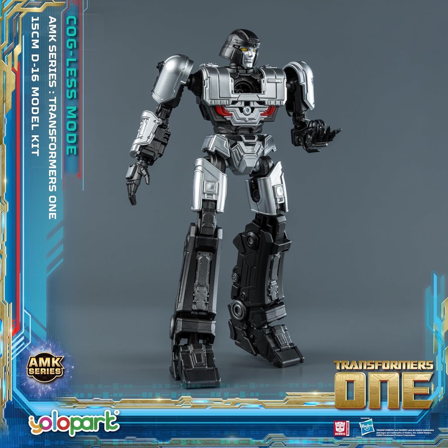 Jouet YOLOPARK Transformers one Megatron amk cog-less model kit 5