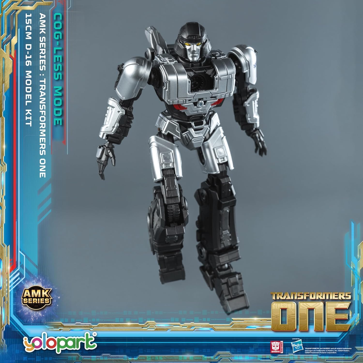 Jouet YOLOPARK Transformers one Megatron amk cog-less model kit 6