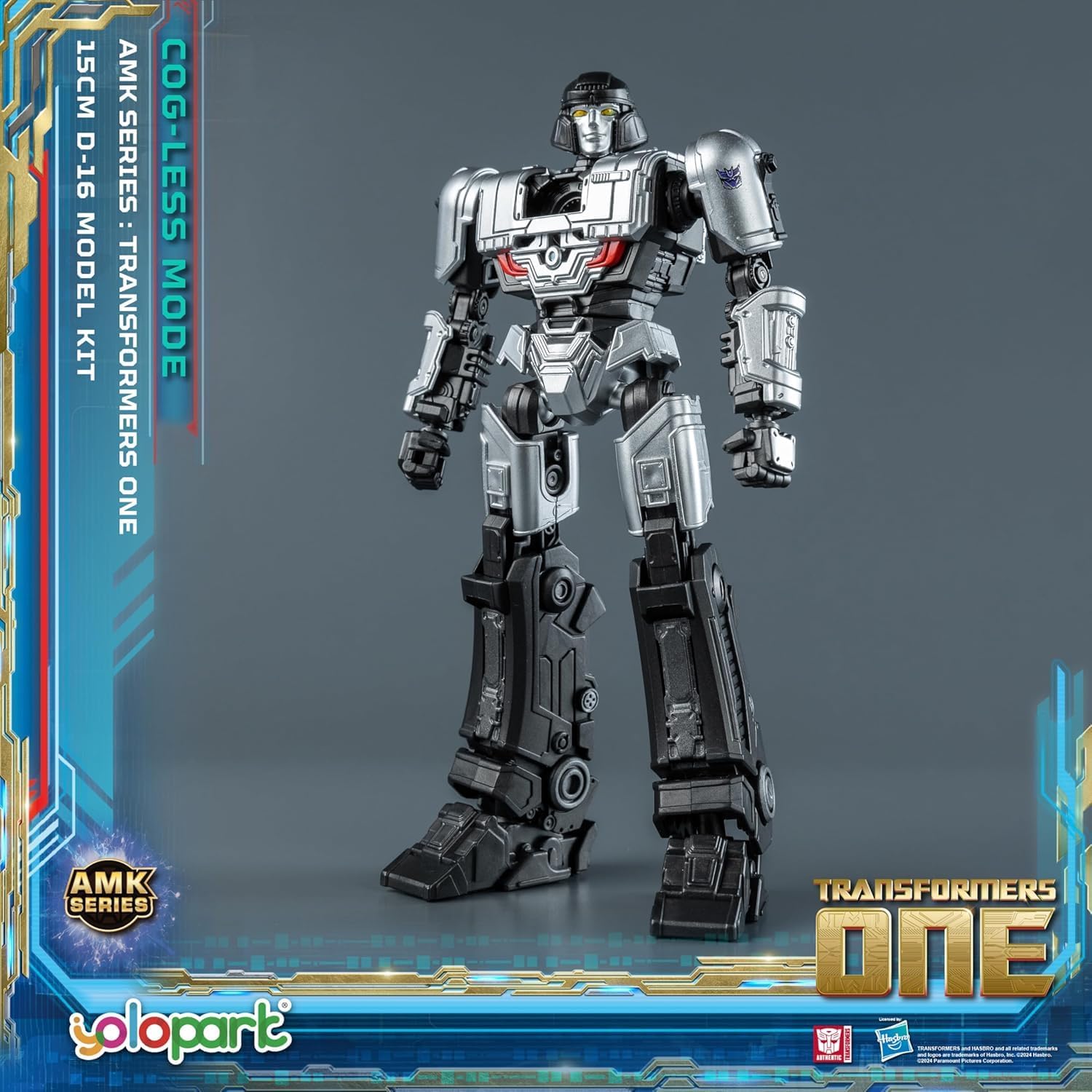 Jouet YOLOPARK Transformers one Megatron amk cog-less model kit 9
