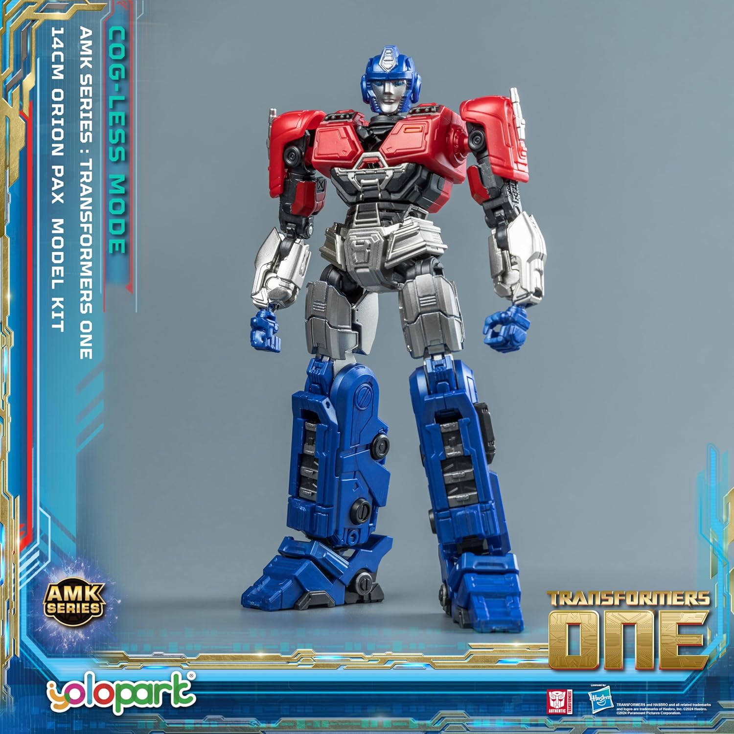 Jouet YOLOPARK Transformers one Orion pax amk cog-less model kit 1