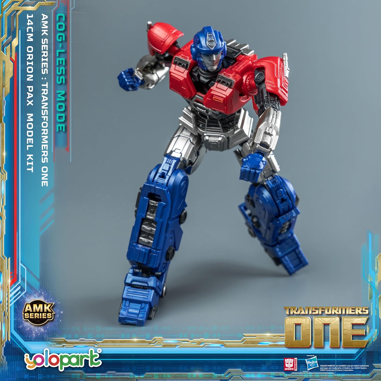 Jouet YOLOPARK Transformers one Orion pax amk cog-less model kit 5