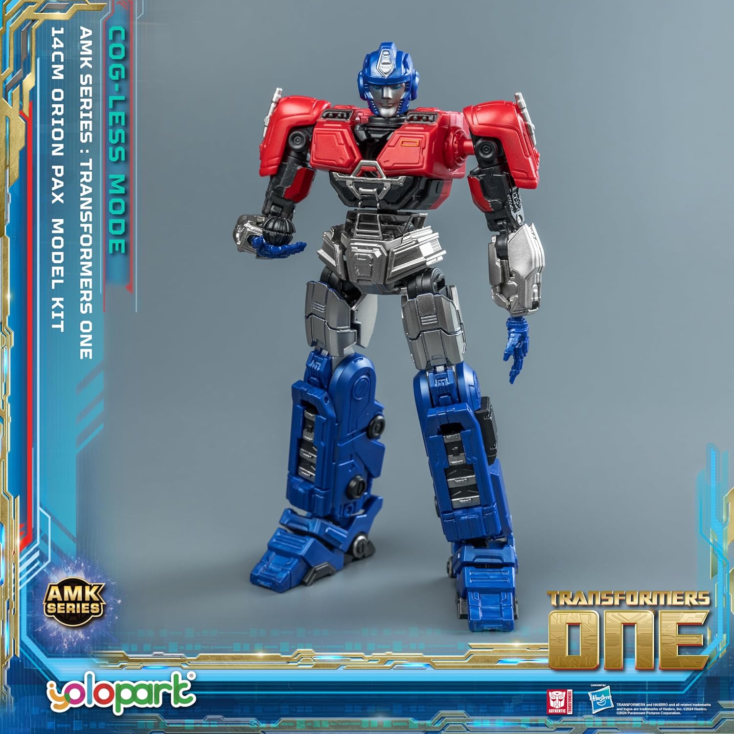 Jouet YOLOPARK Transformers one Orion pax amk cog-less model kit 4
