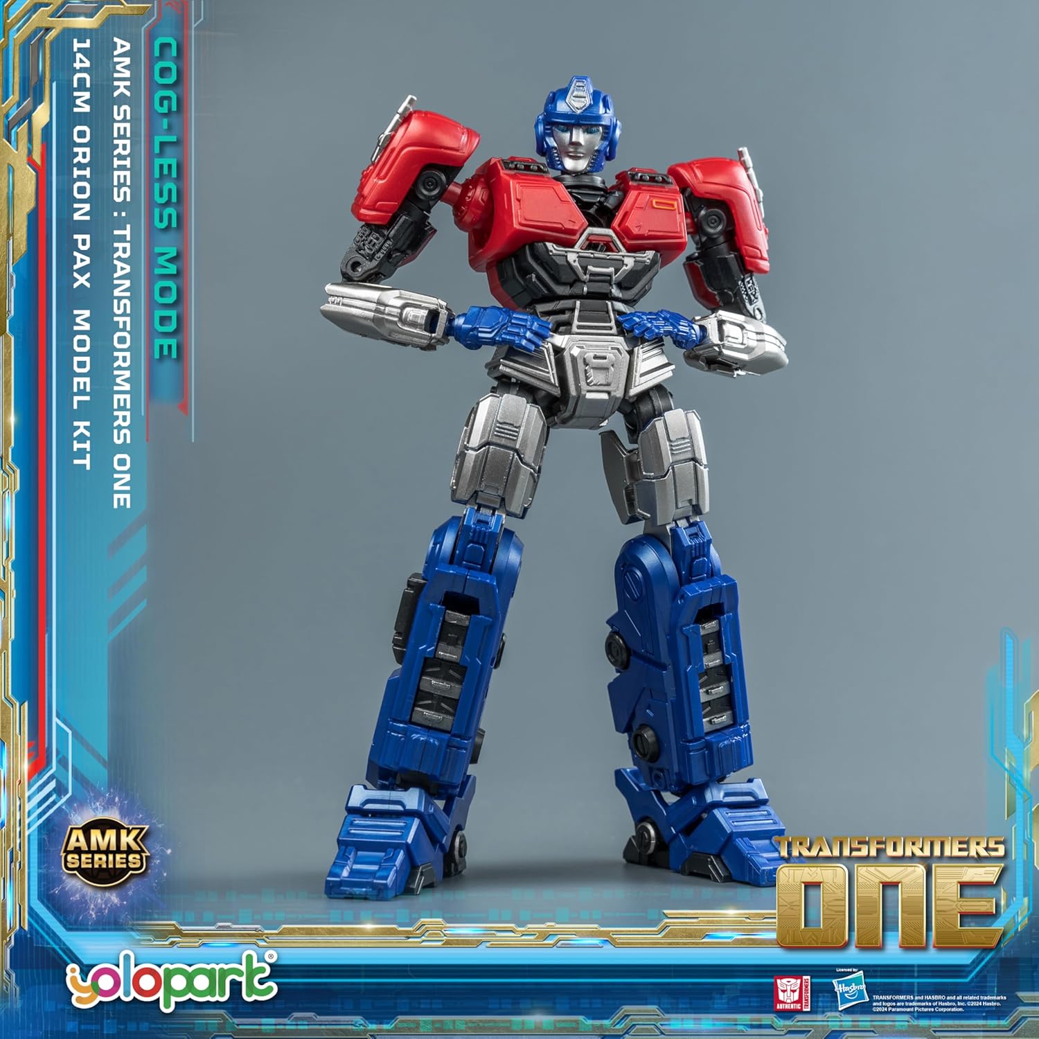Jouet YOLOPARK Transformers one Orion pax amk cog-less model kit 3