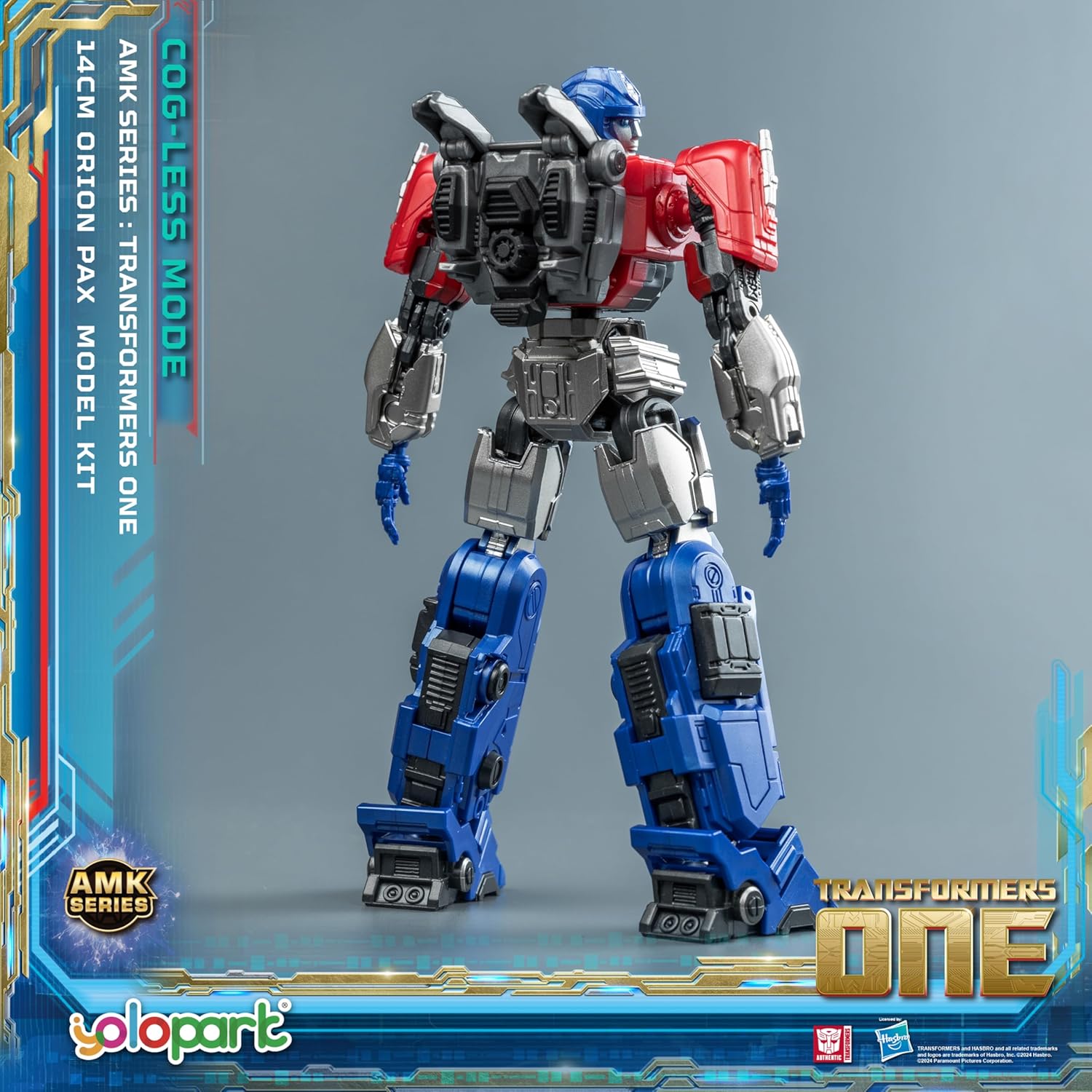 Jouet YOLOPARK Transformers one Orion pax amk cog-less model kit 7