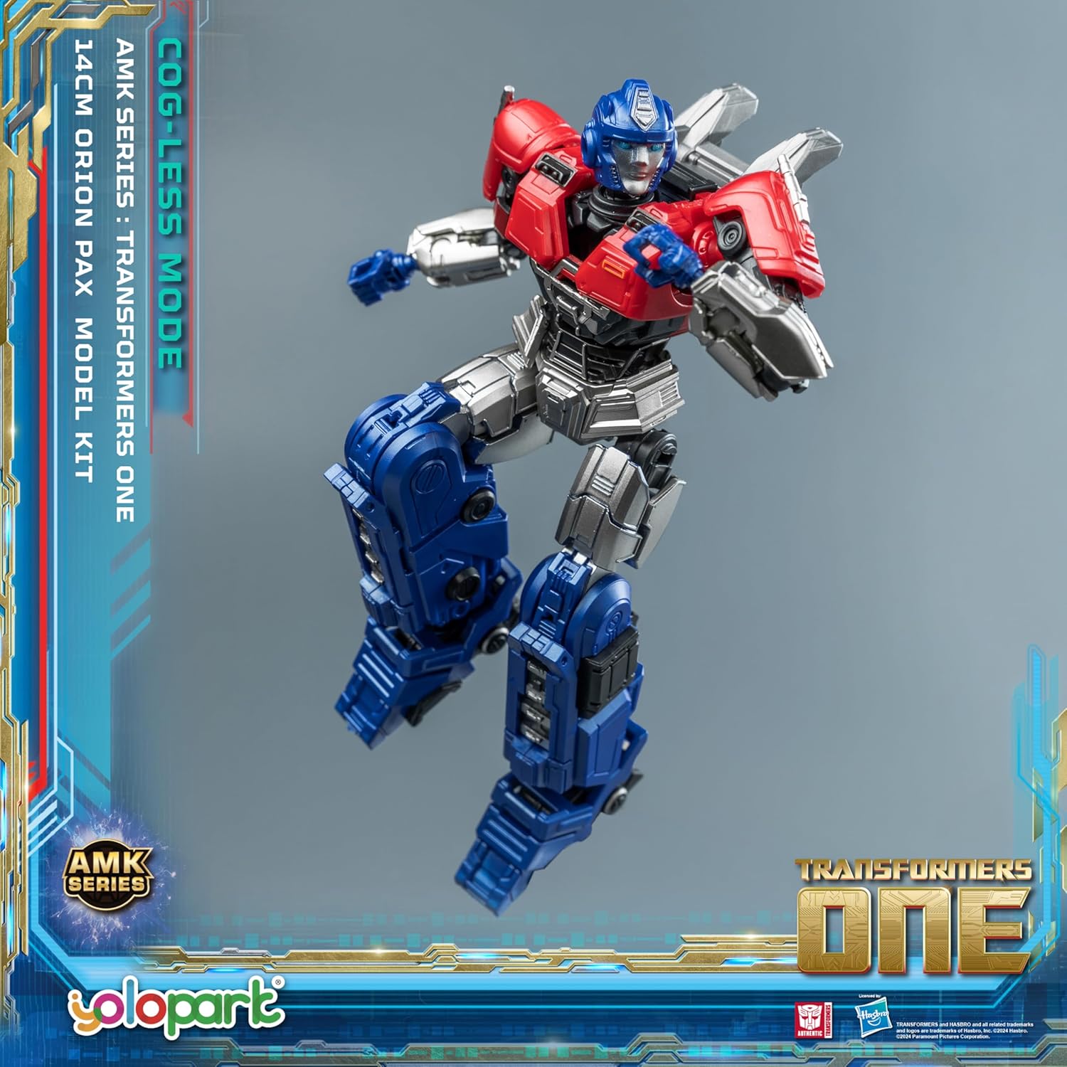 Jouet YOLOPARK Transformers one Orion pax amk cog-less model kit 9