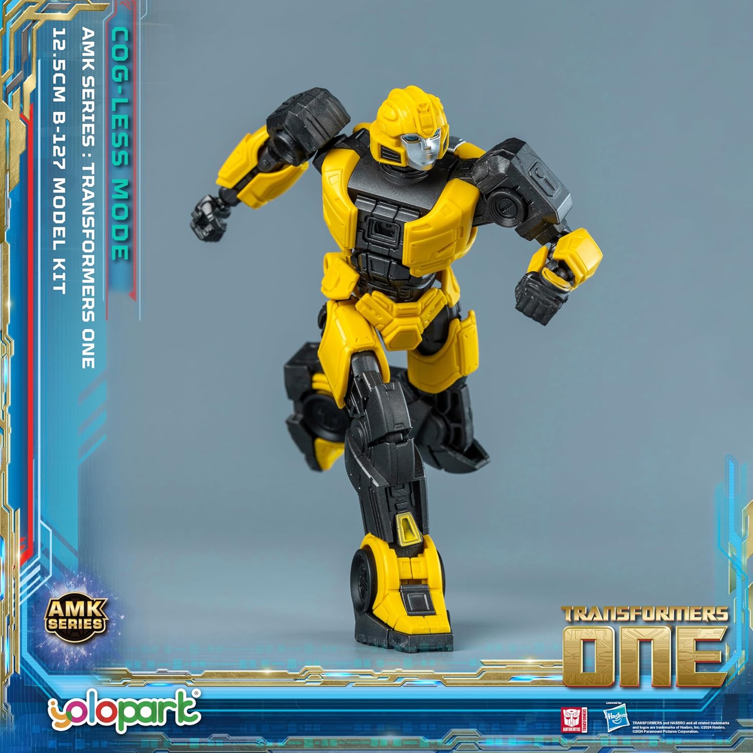 Jouet YOLOPARK Transformers one Bumblebee amk cog-less model kit 4