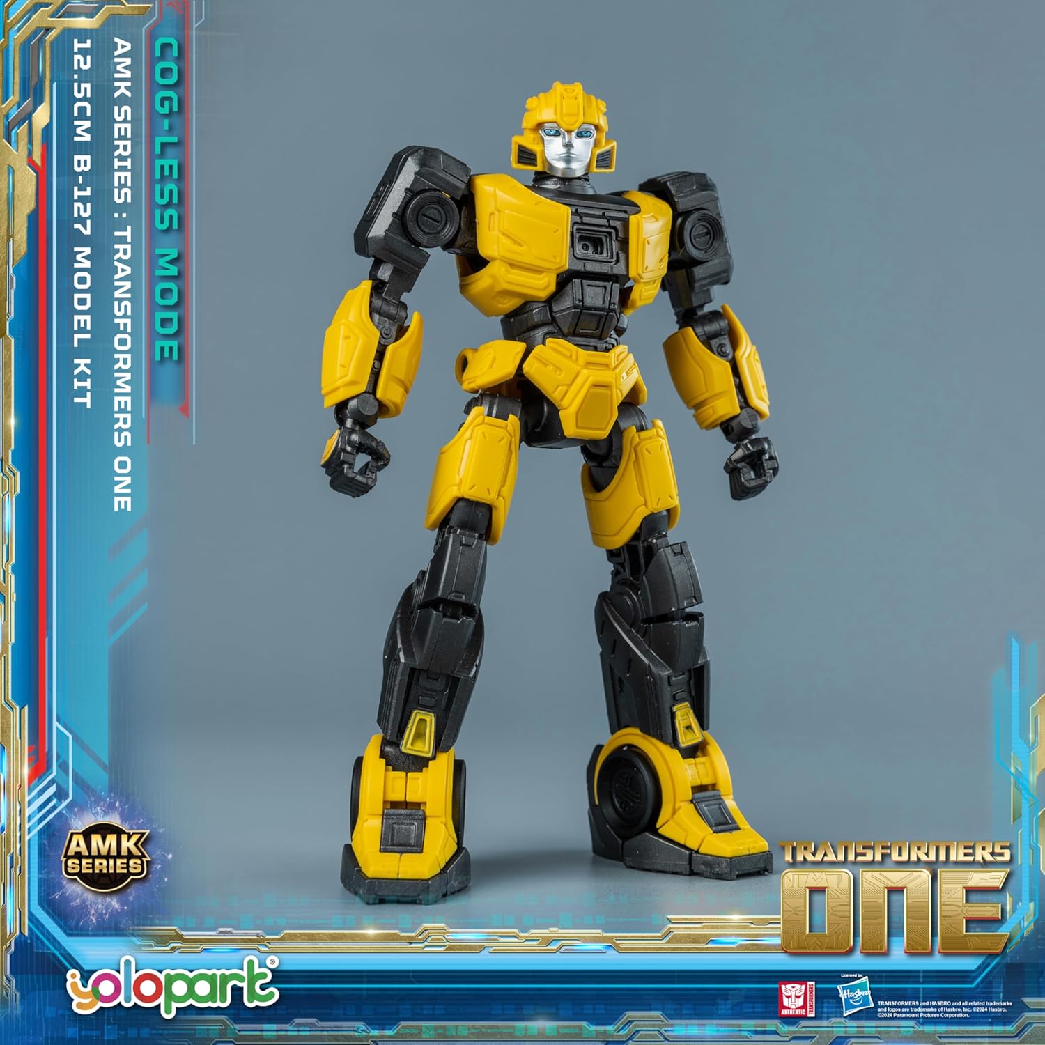 Jouet YOLOPARK Transformers one Bumblebee amk cog-less model kit 9
