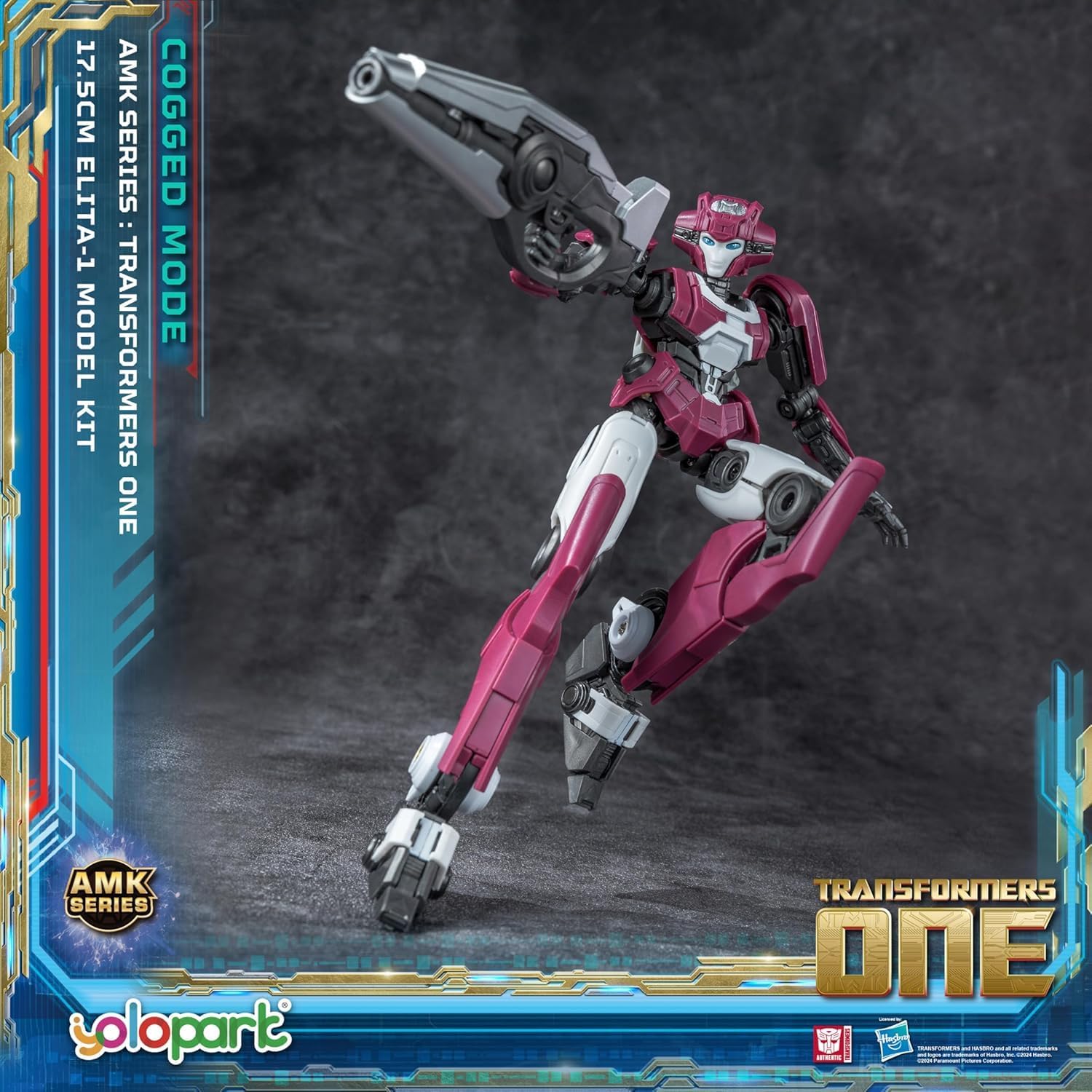 Jouet YOLOPARK Transformers one elita amk cogged model kit 4
