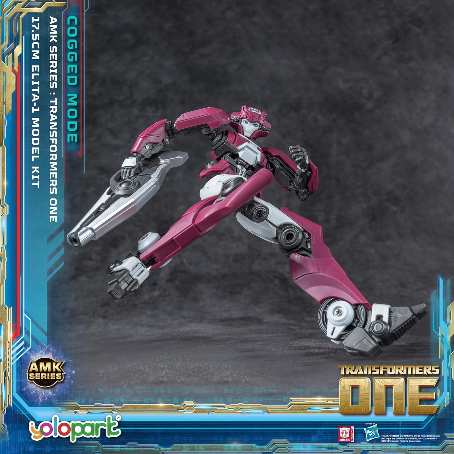 Jouet YOLOPARK Transformers one elita amk cogged model kit 5