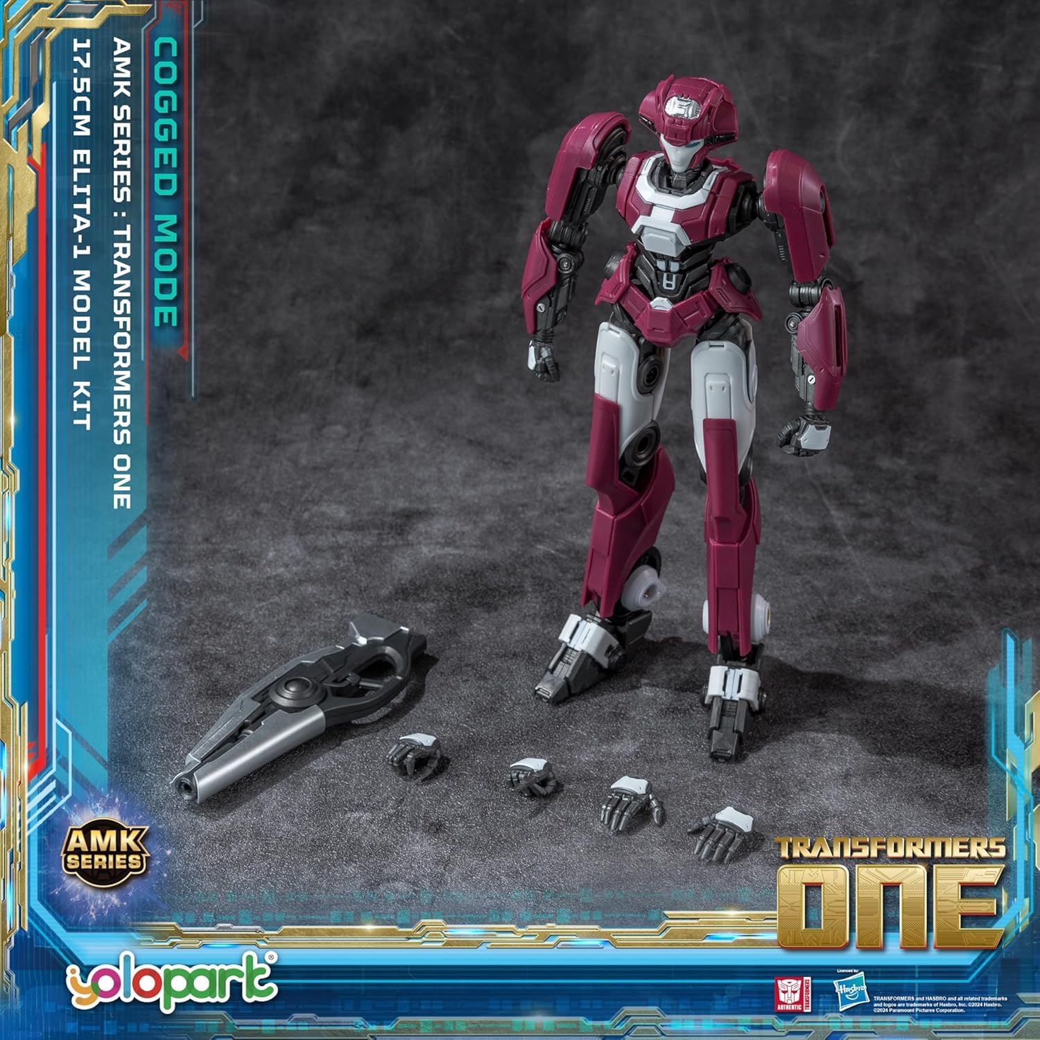 Jouet YOLOPARK Transformers one elita amk cogged model kit 2