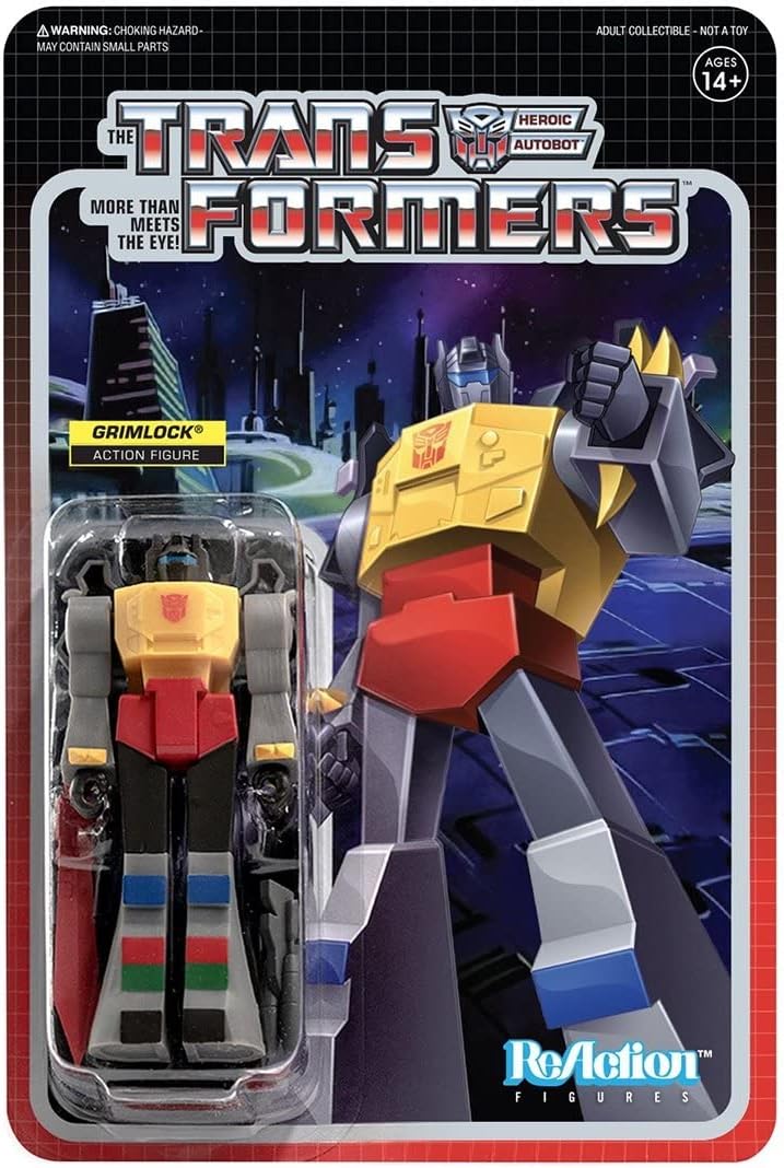 Jouet SUPER7 Transformers reaction wave 2 grimlock 1