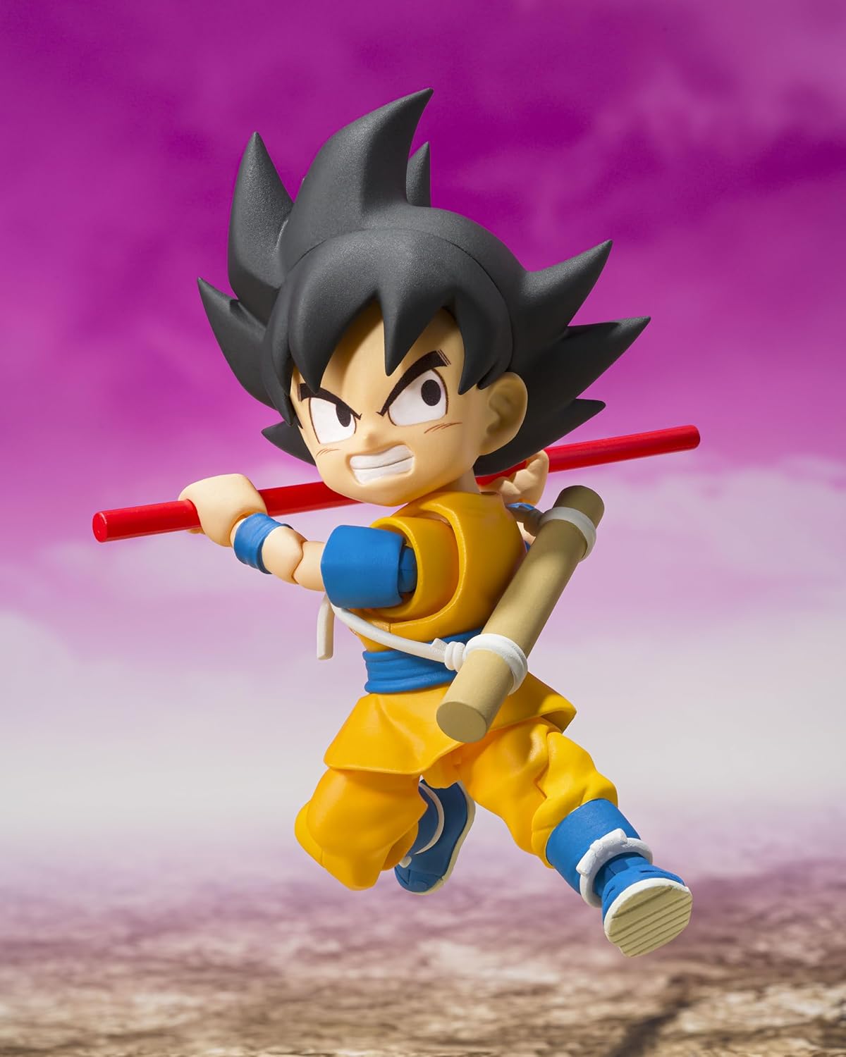 Figurine BANDAI Dragon ball daima mini son goku shf 3
