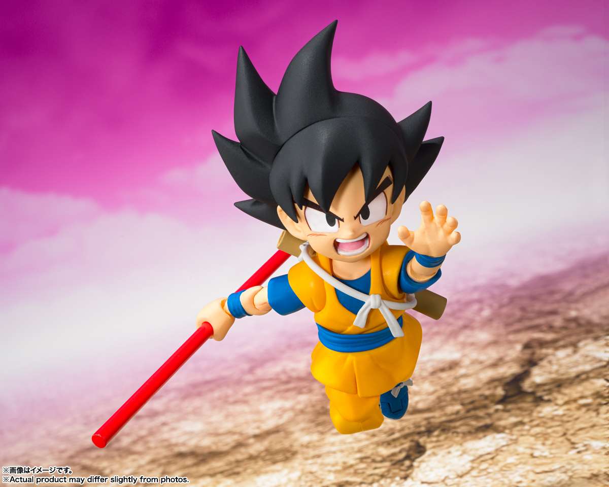 Figurine BANDAI Dragon ball daima mini son goku shf 5