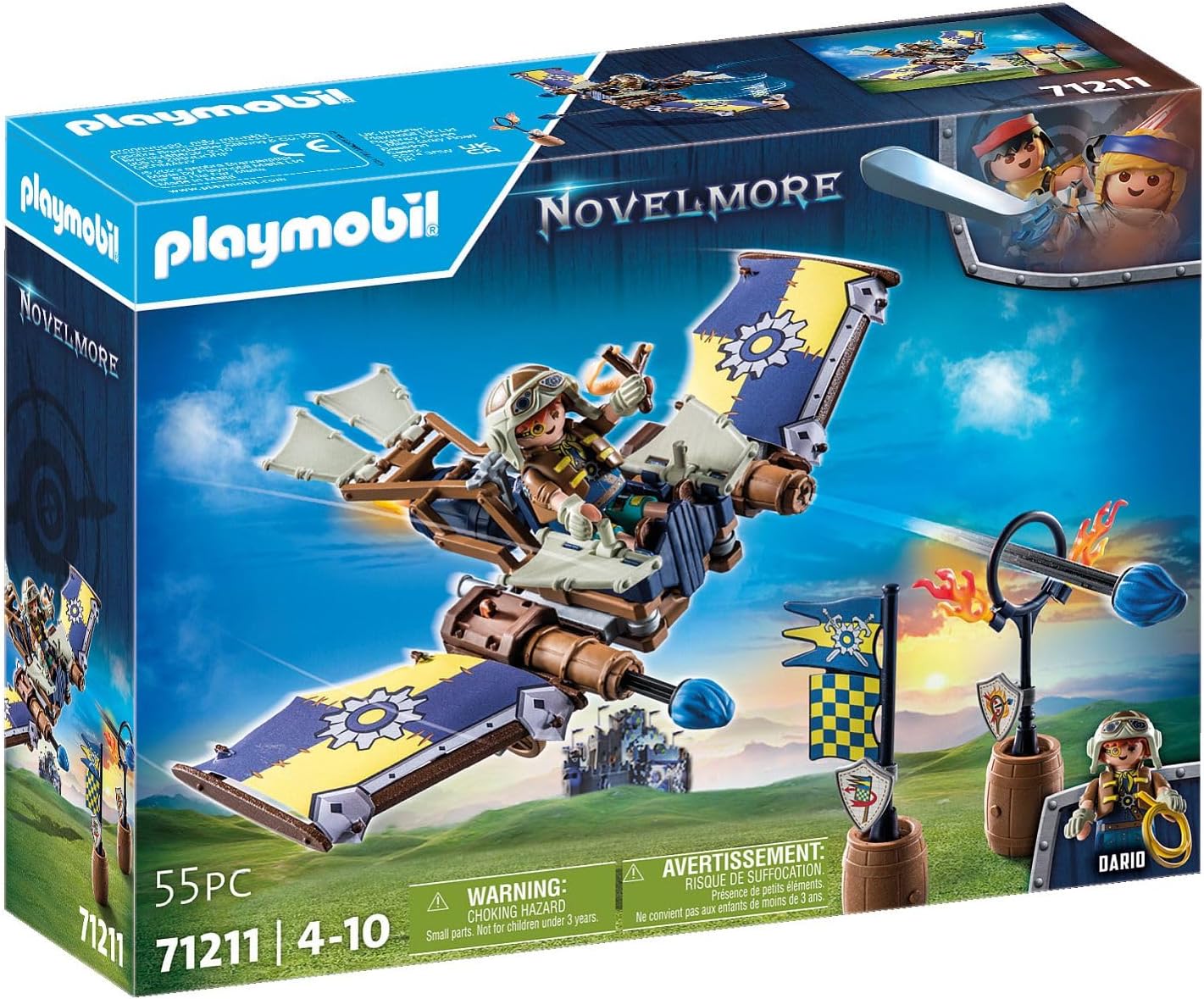 Playmobil - 71211 - Novelmore - Planeur de Dario