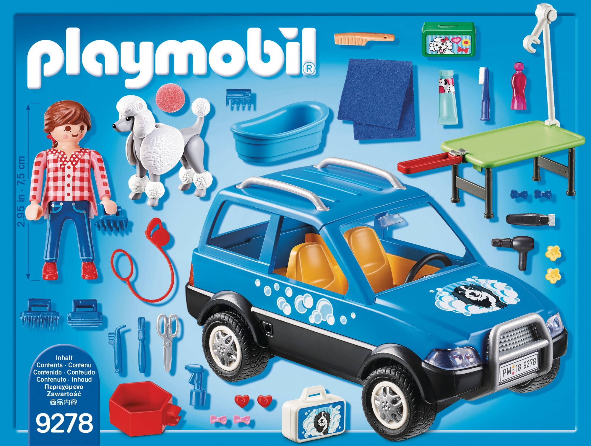 Playmobil - 9278 - City Life - Toiletteuse avec véhicule 2