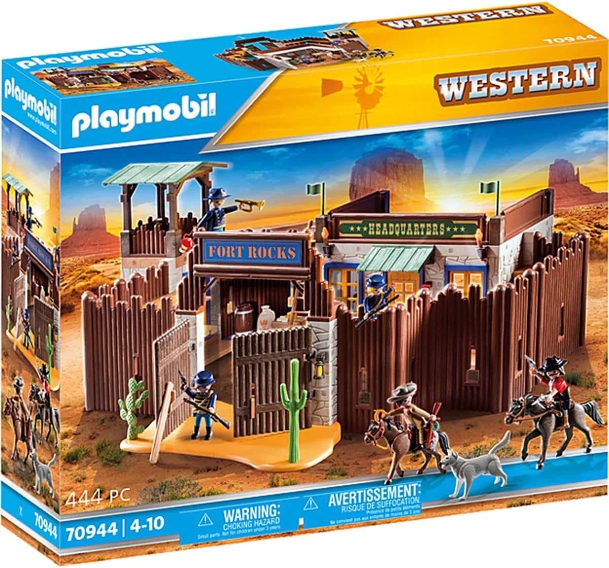 Playmobil - 70944 - Western - Fort Rocks du Far-West
