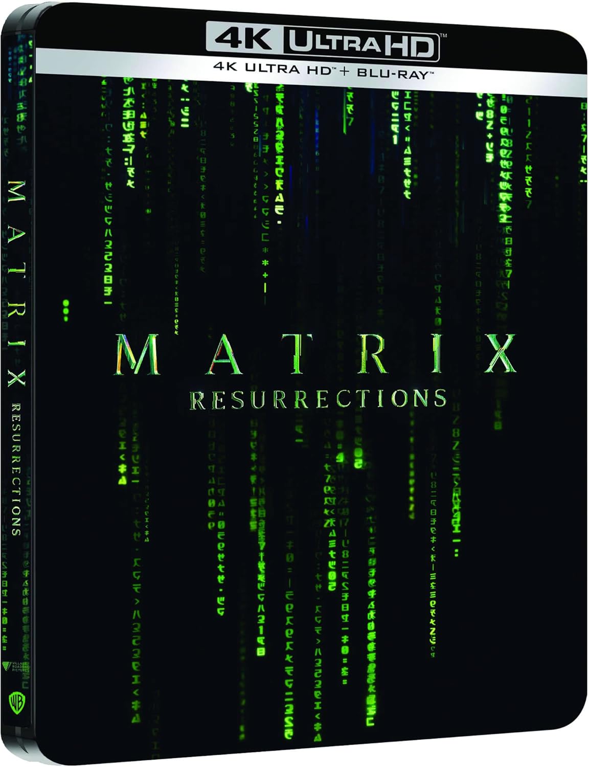 Film fantastique blu ray 4k steelbook matrix resurrections