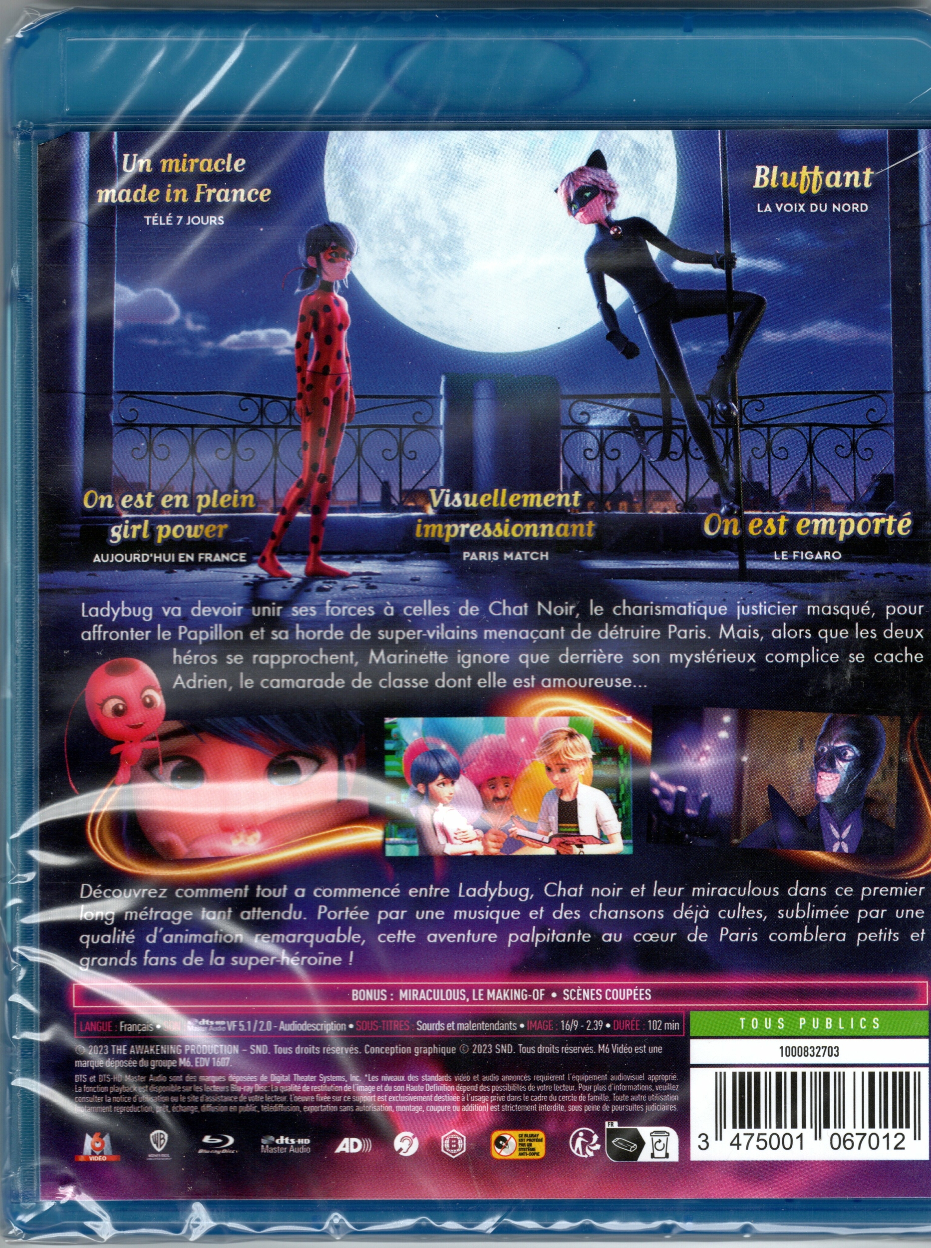 Film Anime Miraculous Le Film [Blu-Ray] 2