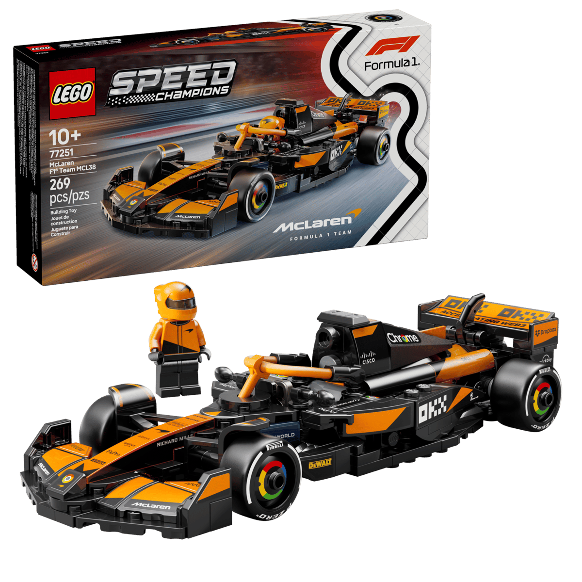 LEGO 77251 Speed champions McLaren F1 MCL38