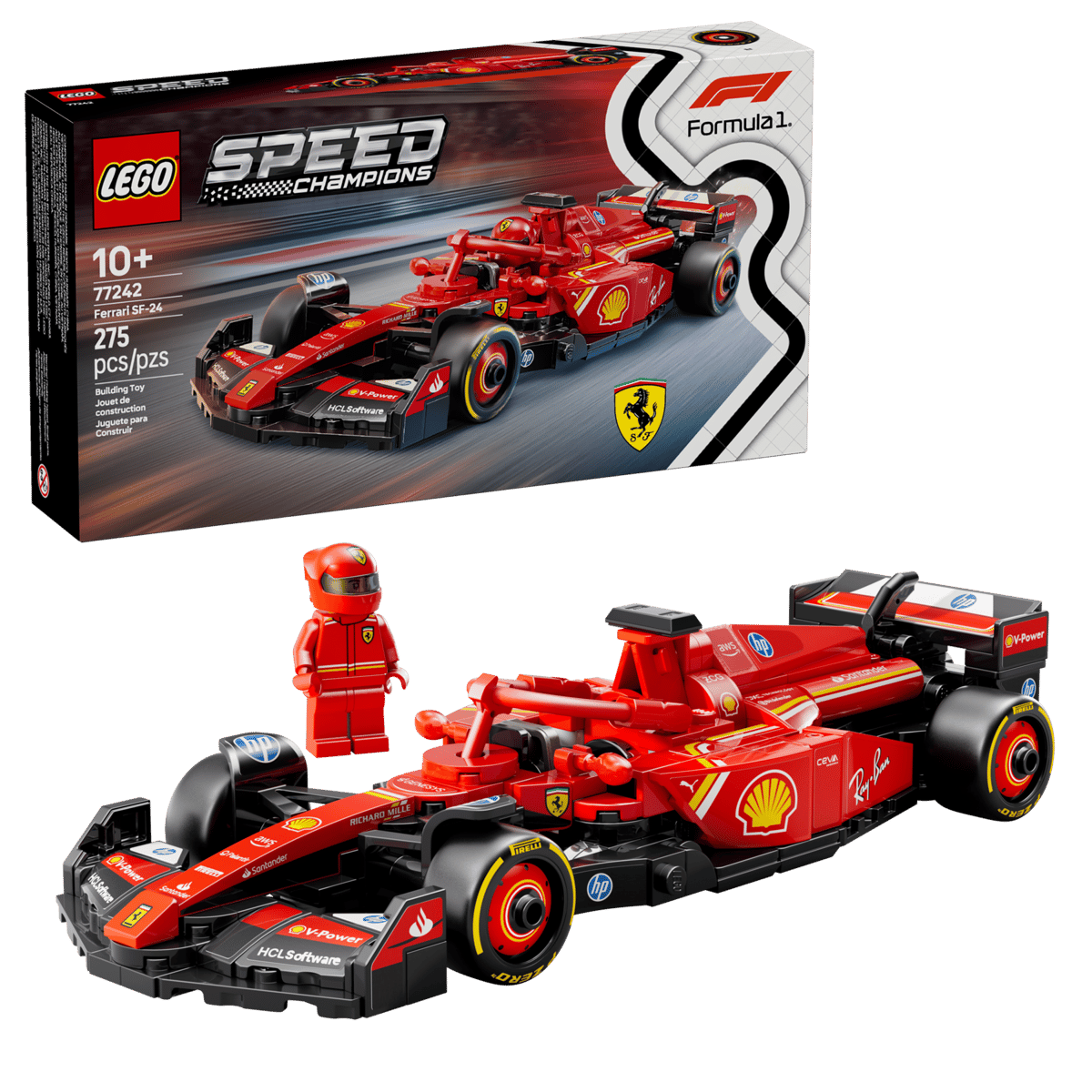 LEGO 77242 Speed champions Ferrari F1 SF-24