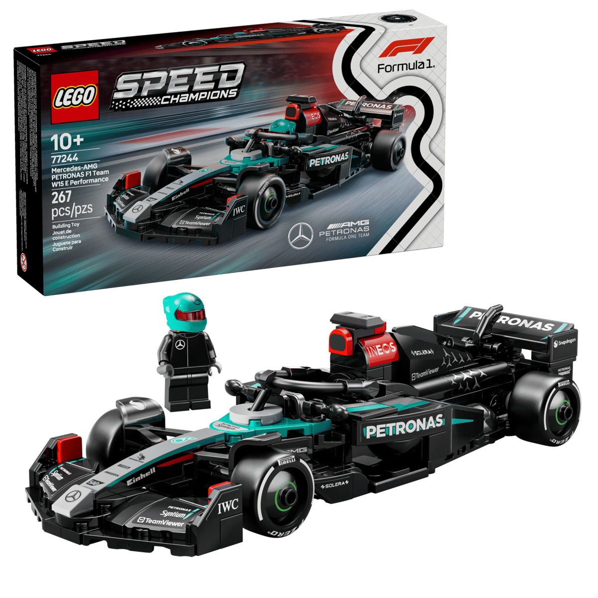 LEGO 77244 Speed champions Mercedes F1 AMG PETRONAS W15