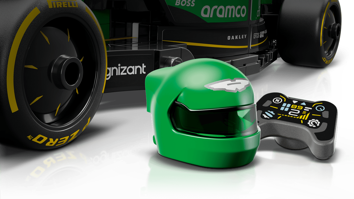 LEGO 77245 Speed champions Aston Martin F1 Aramco AMR24 4