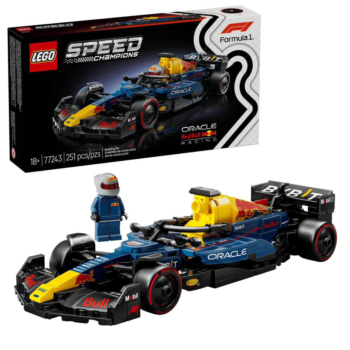LEGO 77243 Speed champions Oracle F1 Red Bull Racing RB20