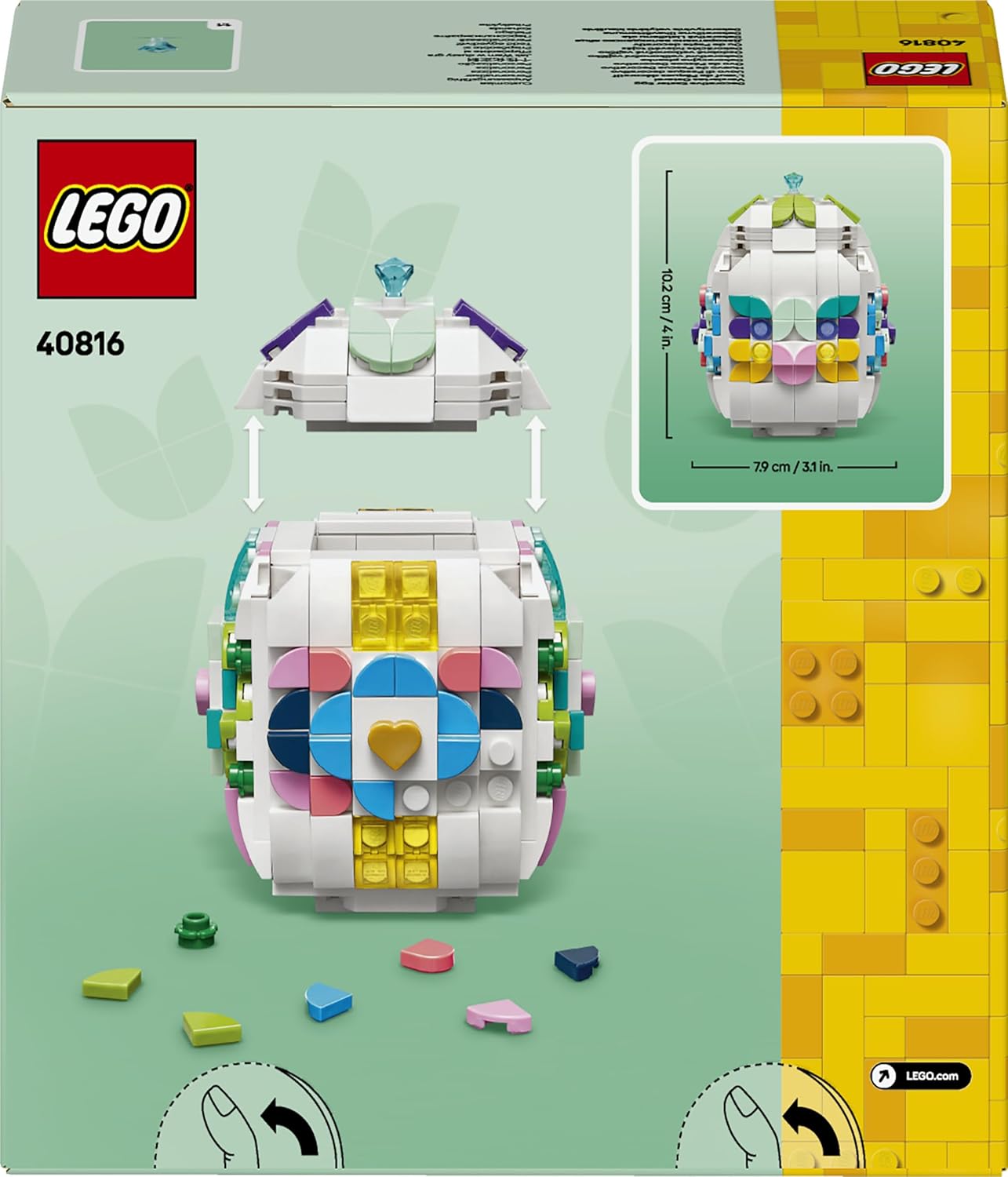 LEGO deorative 40816 Loeuf de Pâques 1